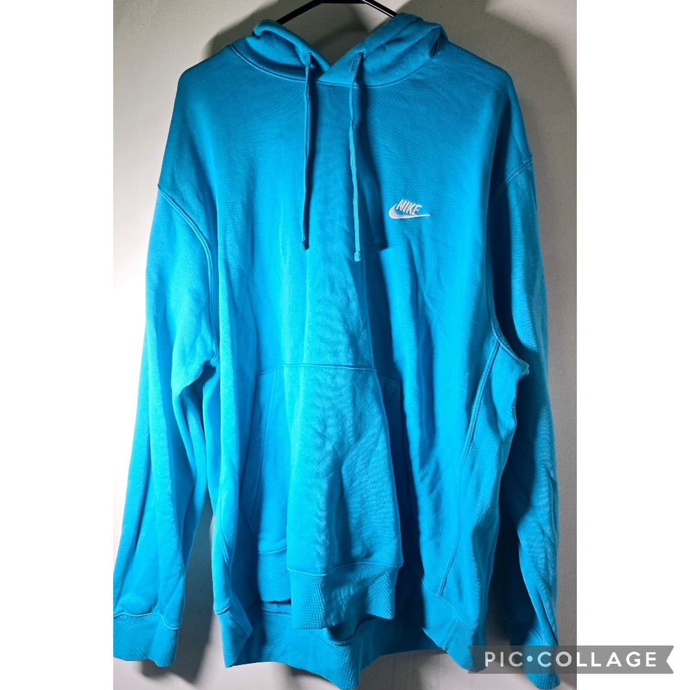Nike Aqua Blue Hoodie